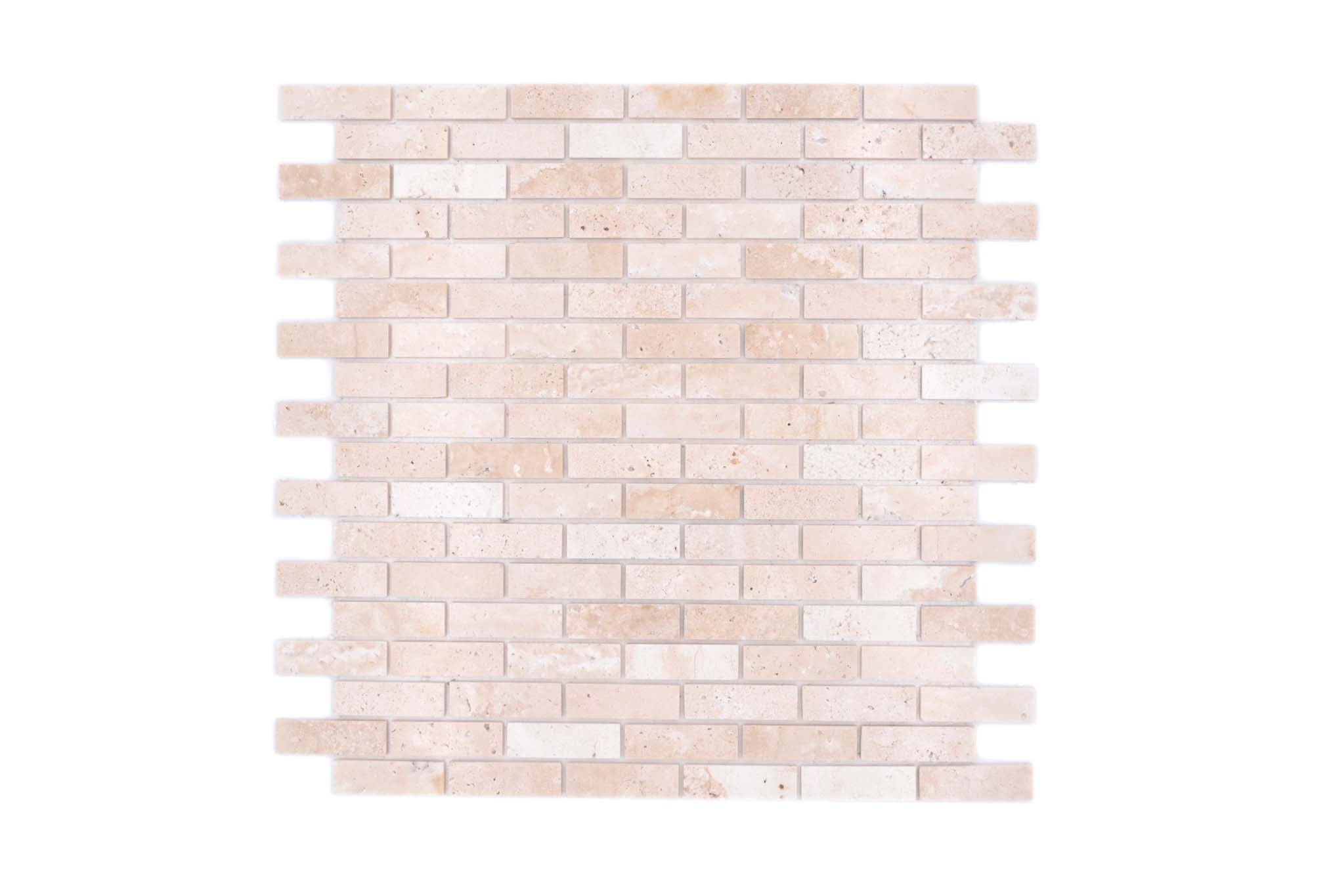 Självhäftande mosaik Beige Fredrikstad - 008 | 0,092 m²/ark