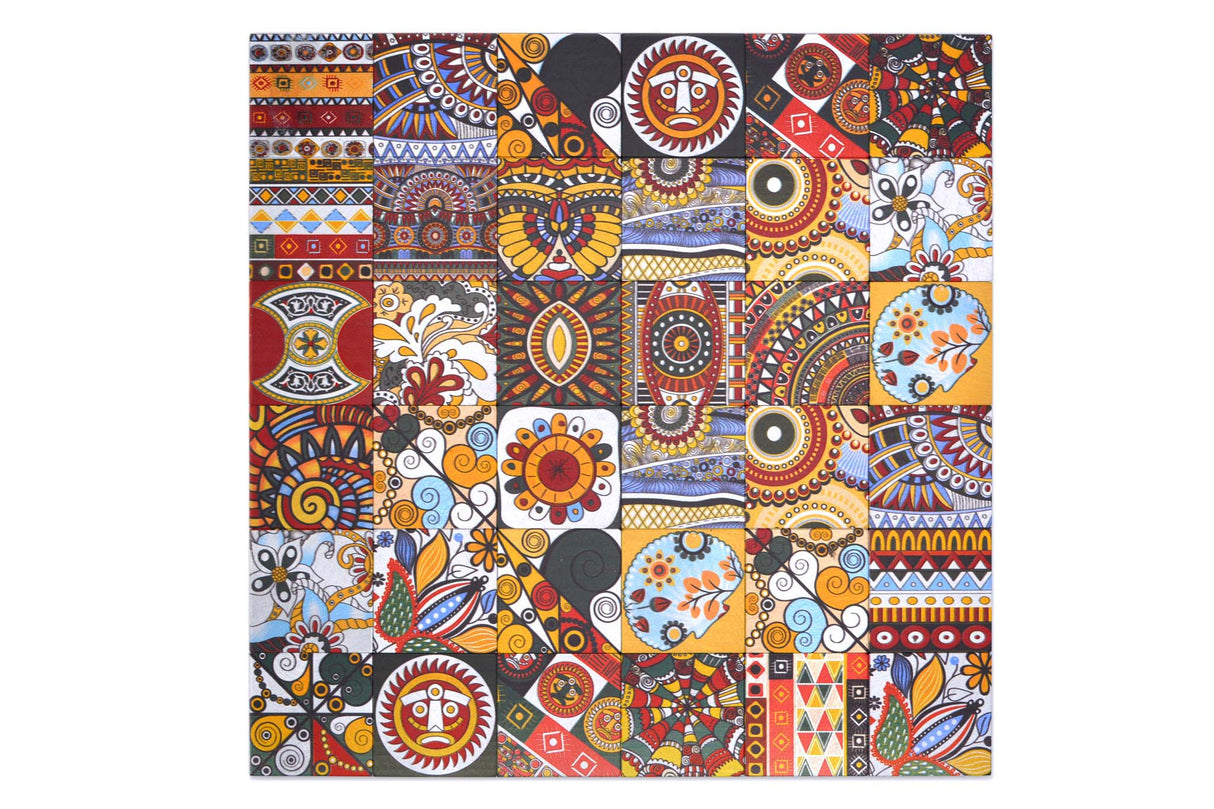 Självhäftande mosaik Flerfärgad Nynäshamn - 035 | 0,093 m²/ark