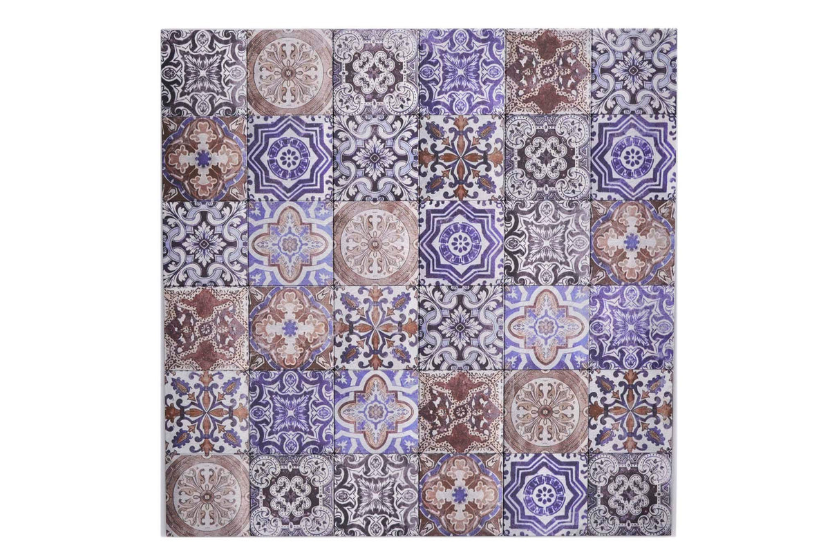 Självhäftande mosaik Flerfärgad Nynäshamn - 036 | 0,093 m²/ark