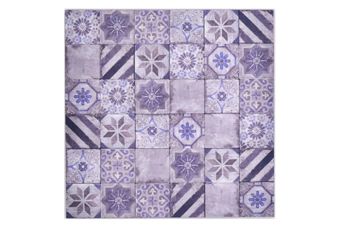 Självhäftande mosaik Flerfärgad Nynäshamn - 037 | 0,093 m²/ark