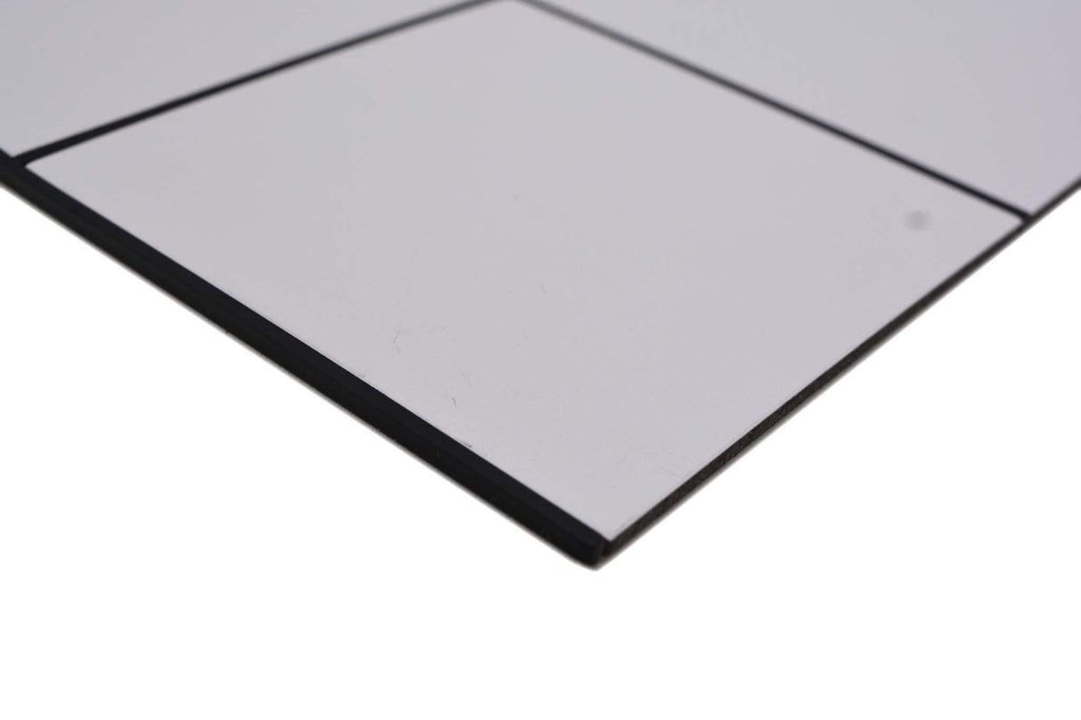 Självhäftande mosaik Vit Nynäshamn - 039 | 0,094 m²/ark