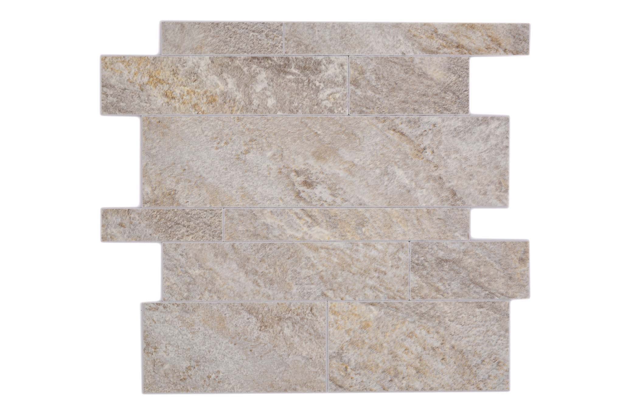 Självhäftande mosaik Beige Mjölby - 019 | 0,088 m²/ark