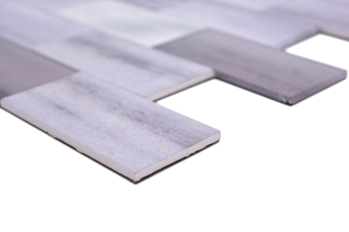 Självhäftande mosaik Grå Tranås - 005 | 0,085 m²/ark