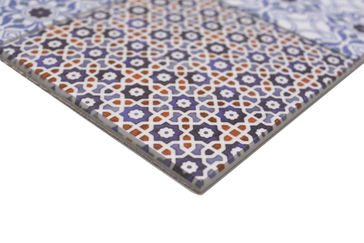 Självhäftande mosaik Vit Mjölby - 024 | 0,09 m²/ark