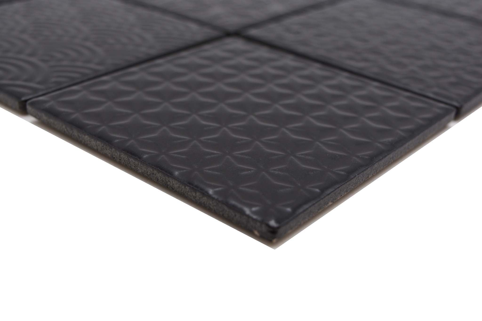 Mosaik Svart Falkenberg - 027 | 0,089 m²/ark