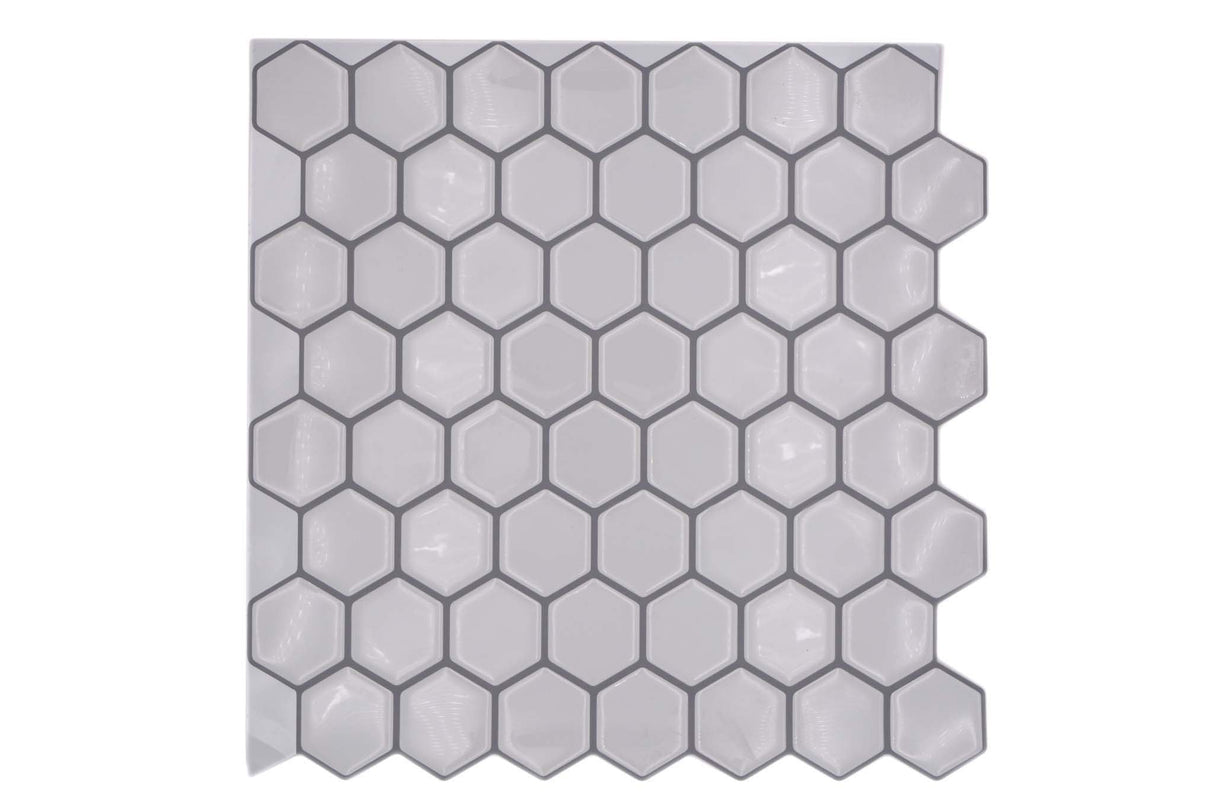 Självhäftande mosaik Vit Sundsvall - 021 | 0,084 m²/ark