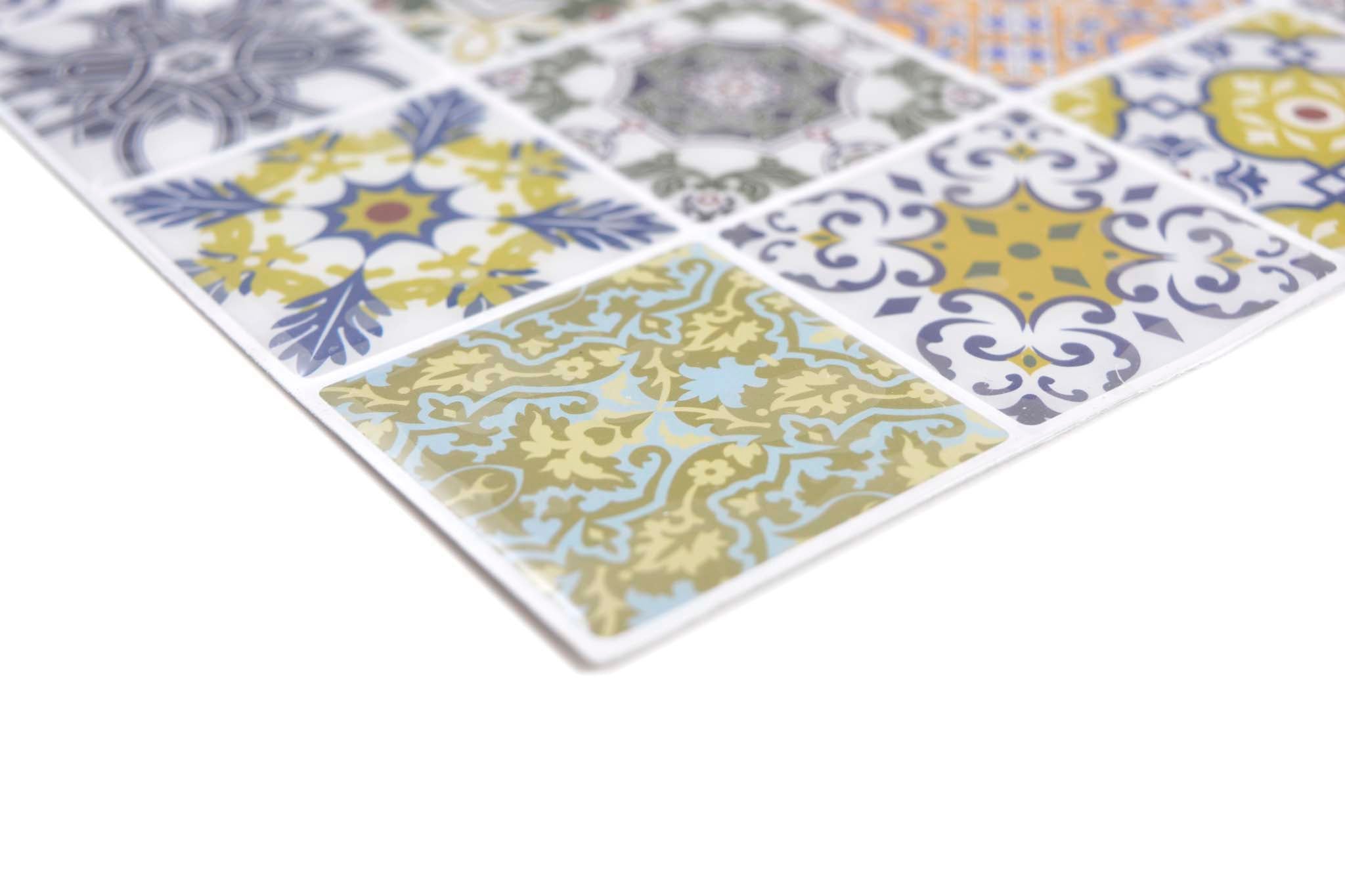 Självhäftande mosaik Flerfärgad Sundsvall - 023 | 0,065 m²/ark