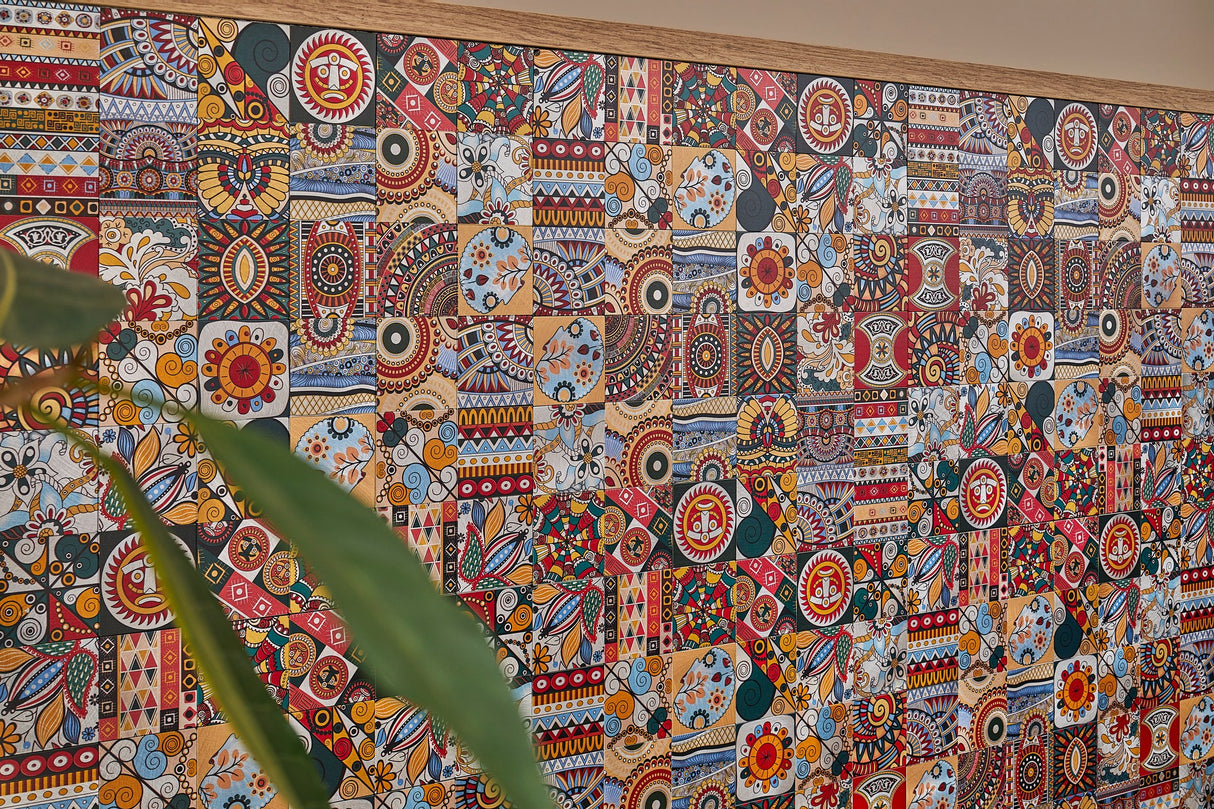 Självhäftande mosaik Flerfärgad Nynäshamn - 035 | 0,093 m²/ark