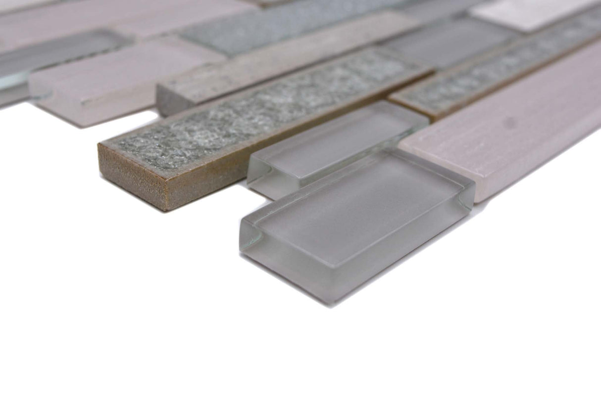 Mosaik Grå Oslo - 002 | 0,087 m²/ark