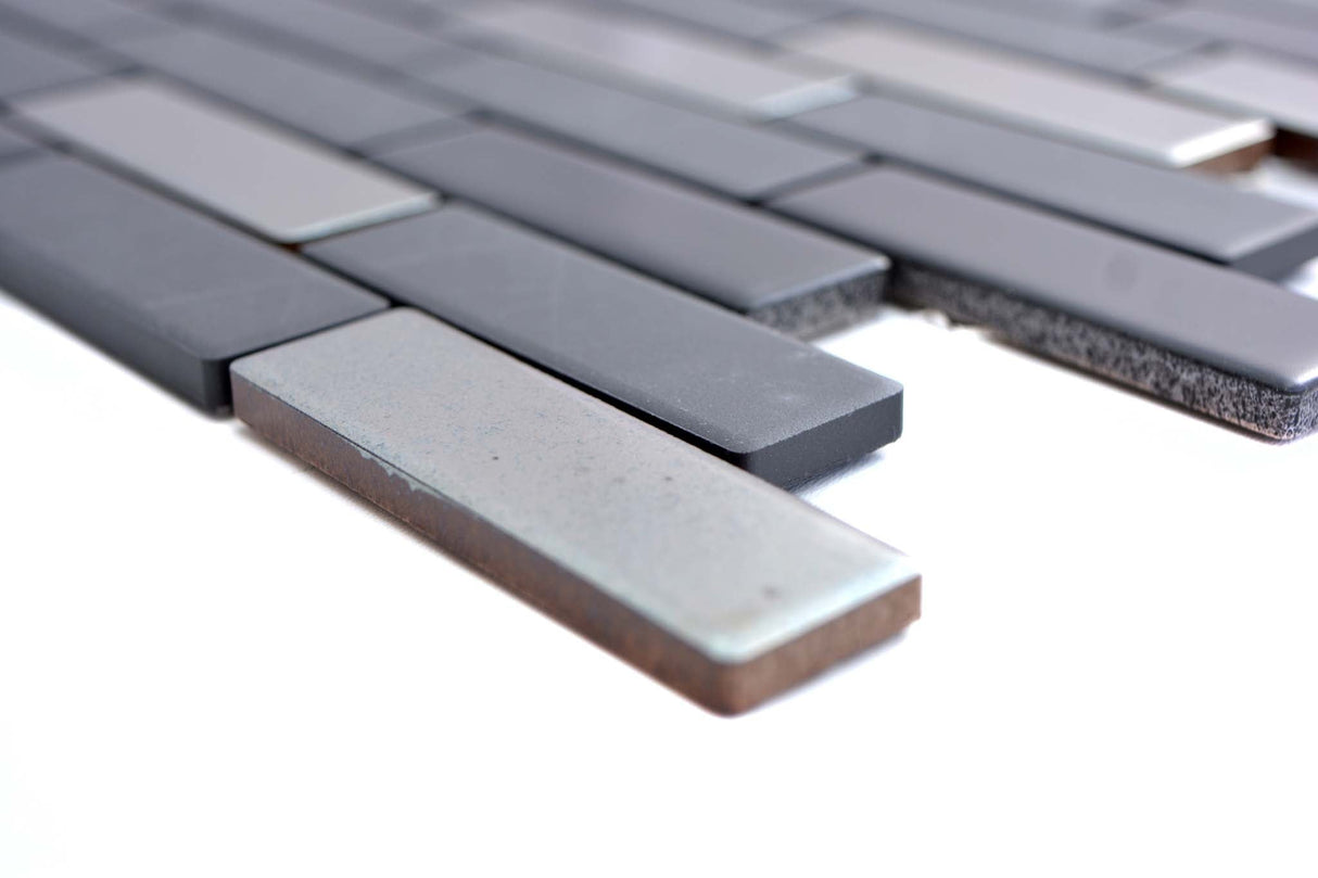 Mosaik Svart Kristiansand - 011 | 0,086 m²/ark