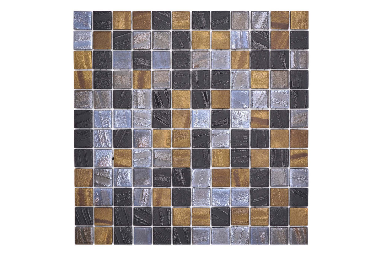 Mosaik Svart Halden - 004 | 0,099 m²/ark