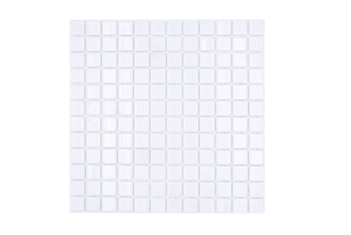 Mosaik Vit Alingsås - 001 | 0,1 m²/ark