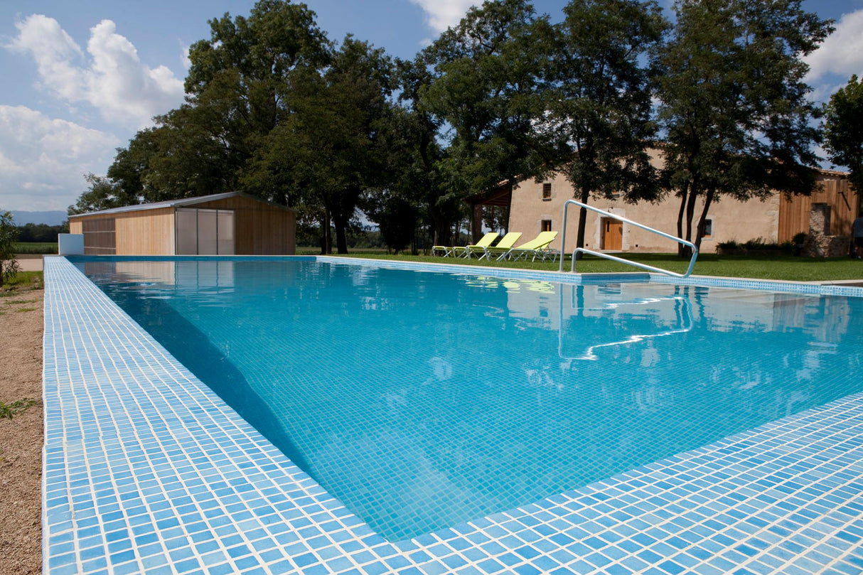 Mosaik Blå Alingsås - 007 | 0,1 m²/ark