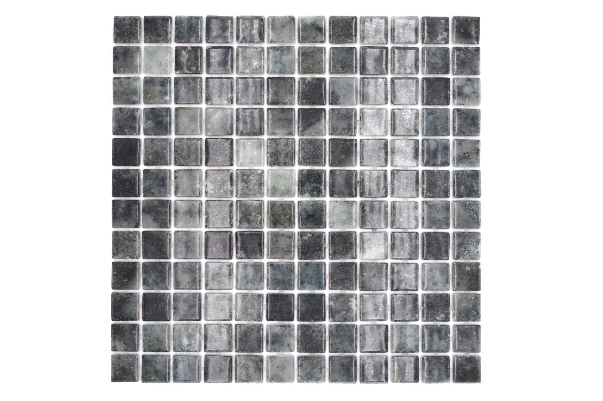 Mosaik Svart Oskarshamn - 002 | 0,1 m²/ark