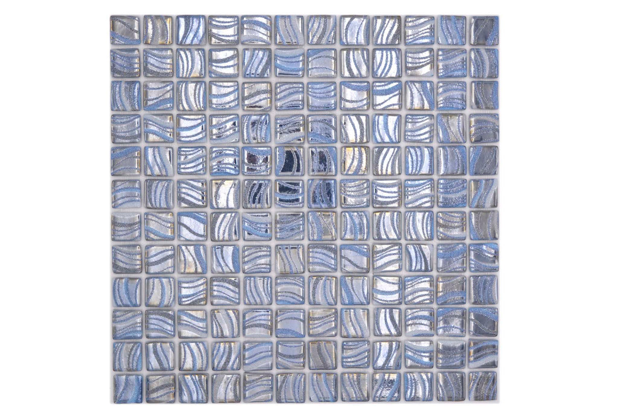 Mosaik Blå Enköping - 001 | 0,1 m²/ark