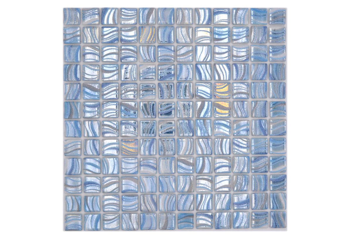 Mosaik Blå Enköping - 002 | 0,1 m²/ark
