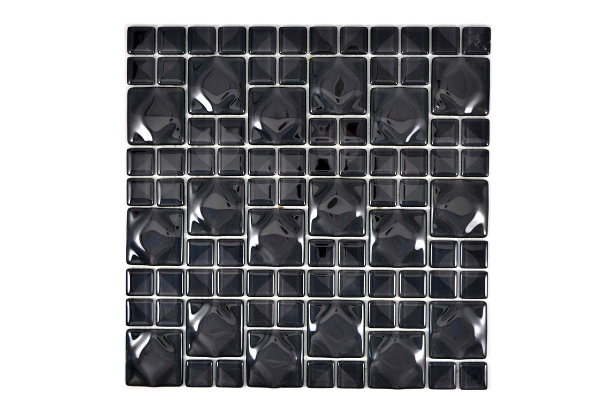 Mosaik Svart Mora - 001 | 0,09 m²/ark