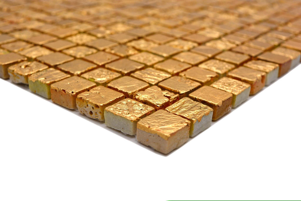 Mosaik Guld Kristiansand - 013 | 0,09 m²/ark