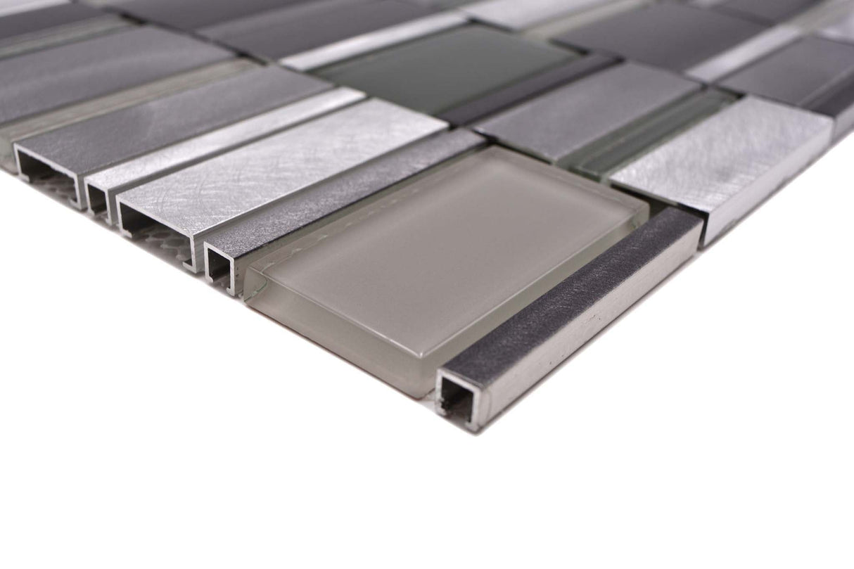 Mosaik Grå Karlstad - 007 | 0,091 m²/ark