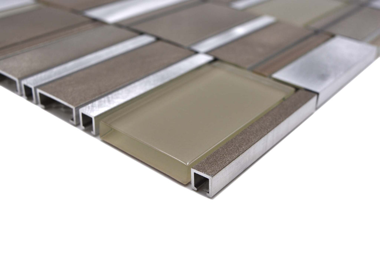 Mosaik Beige Karlstad - 008 | 0,091 m²/ark