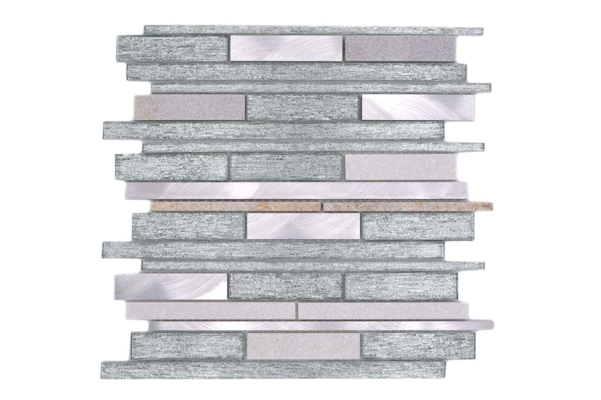 Mosaik Vit Kristiansand - 017 | 0,093 m²/ark