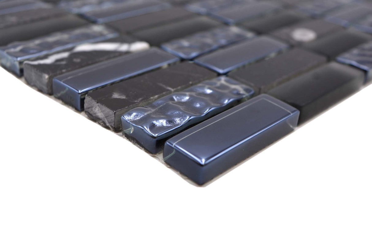 Mosaik Svart Ödeshög - 011 | 0,091 m²/ark