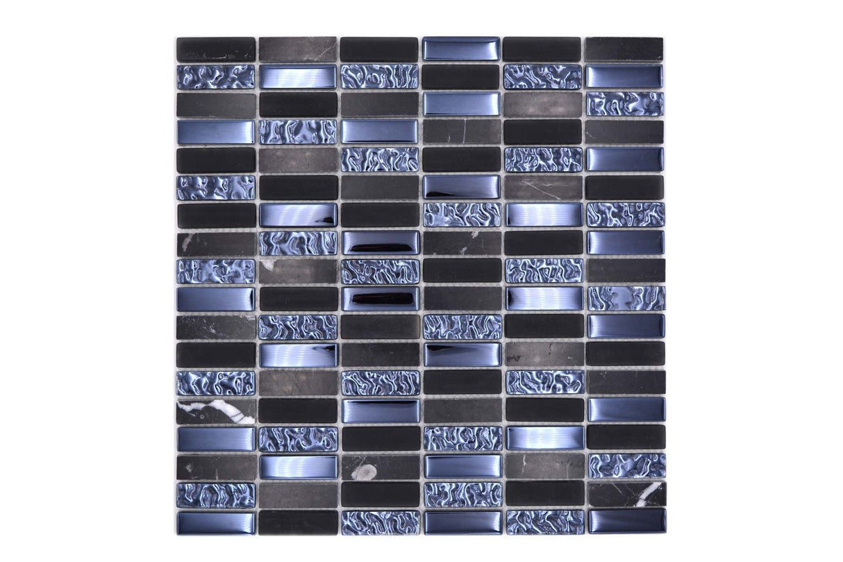 Mosaik Svart Ödeshög - 011 | 0,091 m²/ark