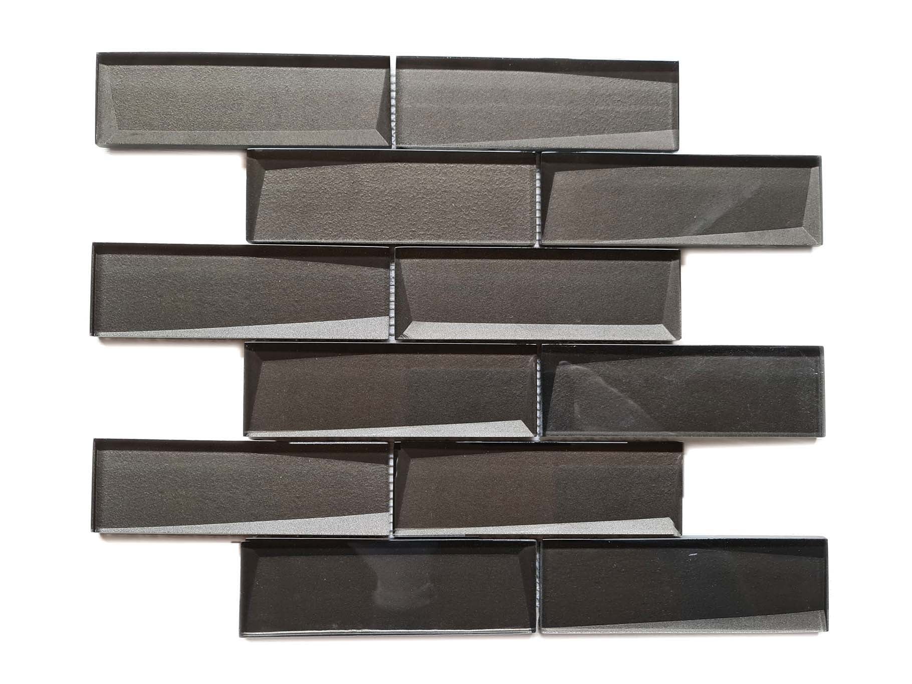 Mosaik Svart Sundbyberg - 005 | 0,09 m²/ark