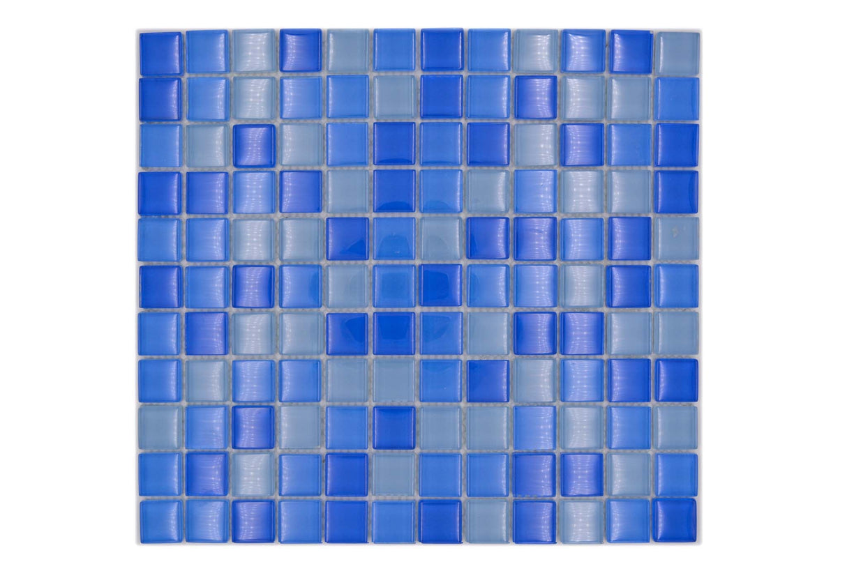 Mosaik Blå Larvik - 018 | 0,099 m²/ark