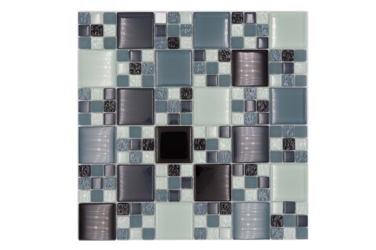 Mosaik Grå Larvik - 021 | 0,09 m²/ark