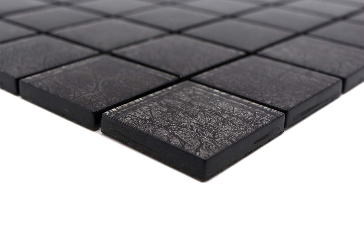 Mosaik Svart Haparanda - 023 | 0,09 m²/ark