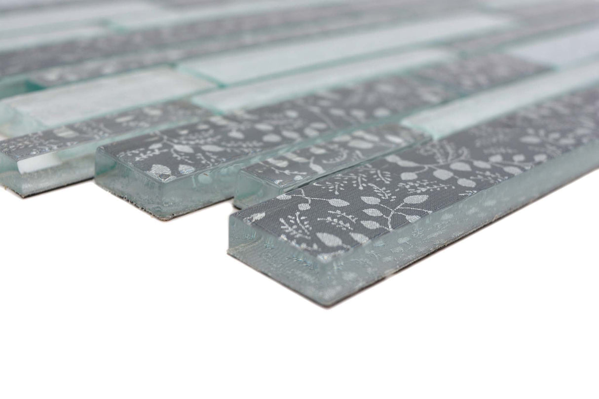 Mosaik Vit Nässjö - 008 | 0,093 m²/ark