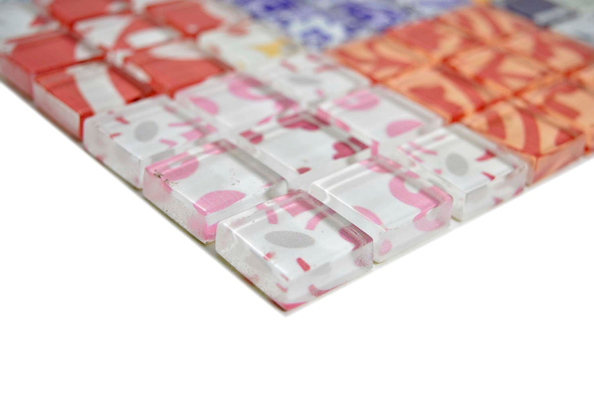 Mosaik Flerfärgad Falkenberg - 032 | 0,09 m²/ark