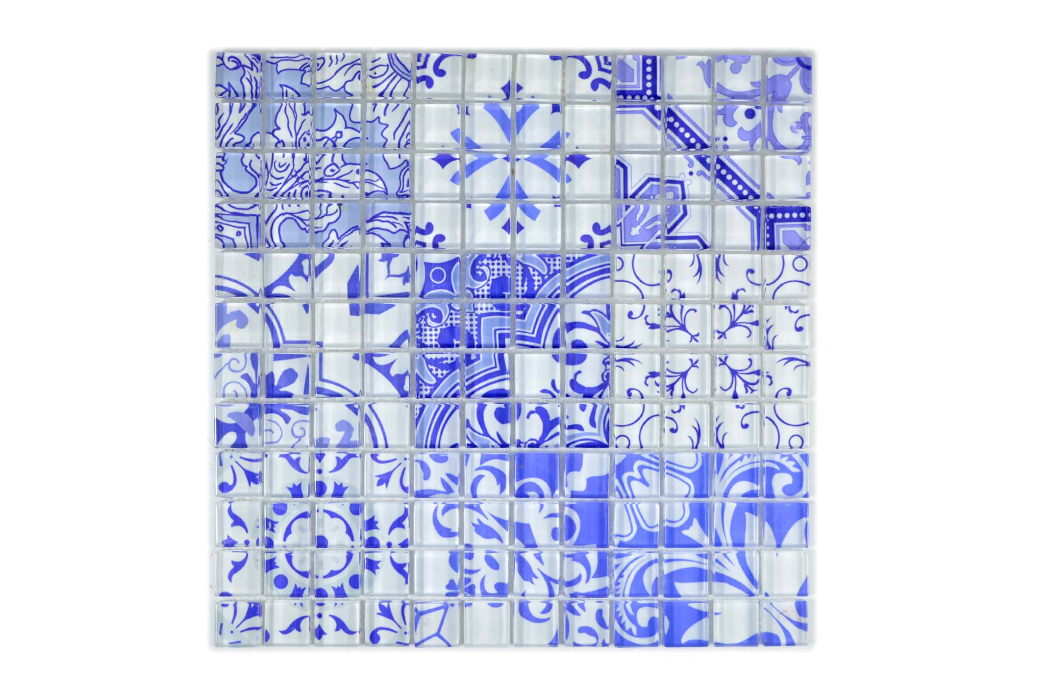 Mosaik Blå Falkenberg - 033 | 0,09 m²/ark