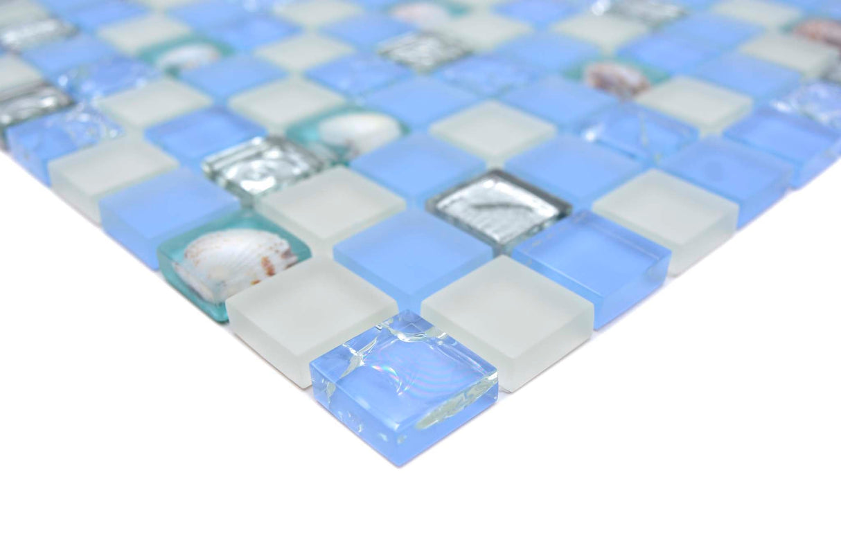 Mosaik Blå Norrköping - 003 | 0,09 m²/ark