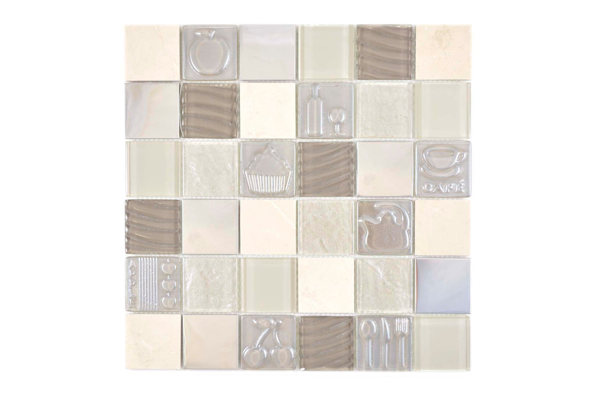 Mosaik Beige Stavanger - 001 | 0,09 m²/ark