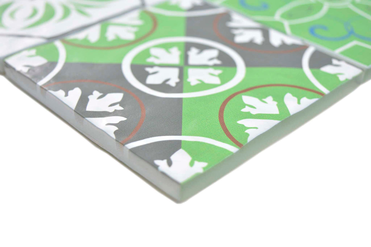 Mosaik Flerfärgad Flen - 004 | 0,09 m²/ark