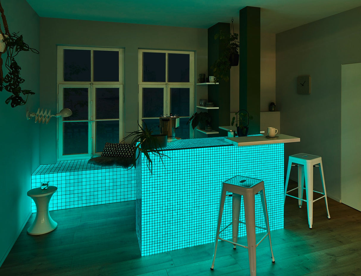 Mosaik Gul Linköping - 003 | 0,09 m²/ark