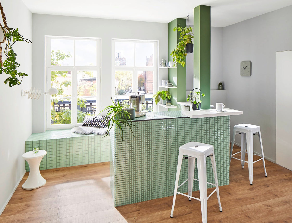 Mosaik Gul Linköping - 003 | 0,09 m²/ark