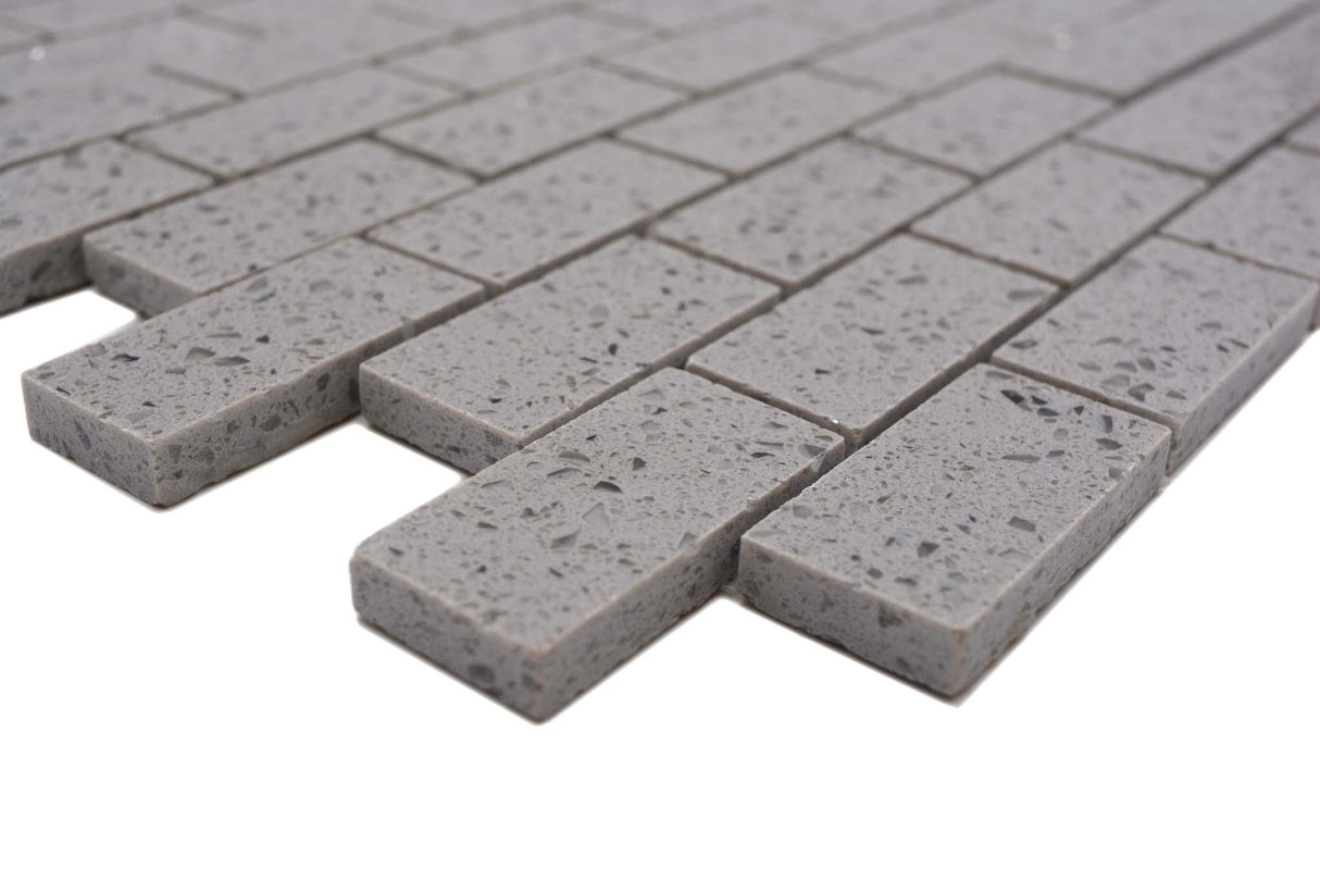 Mosaik Grå Uppsala - 009 | 0,09 m²/ark