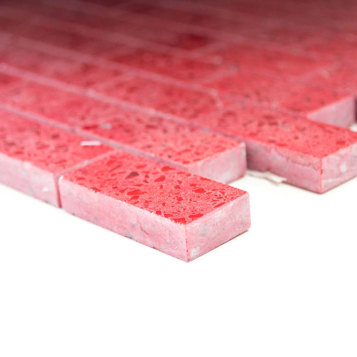 Mosaik Röd Uppsala - 010 | 0,09 m²/ark