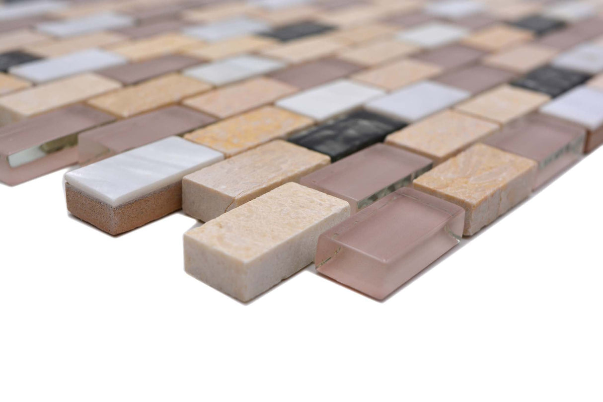 Mosaik Beige Hedemora - 017 | 0,085 m²/ark
