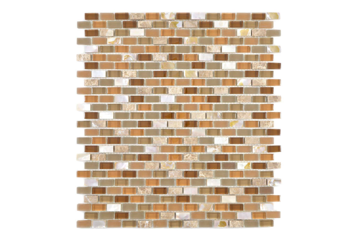 Mosaik Beige Hedemora - 020 | 0,088 m²/ark