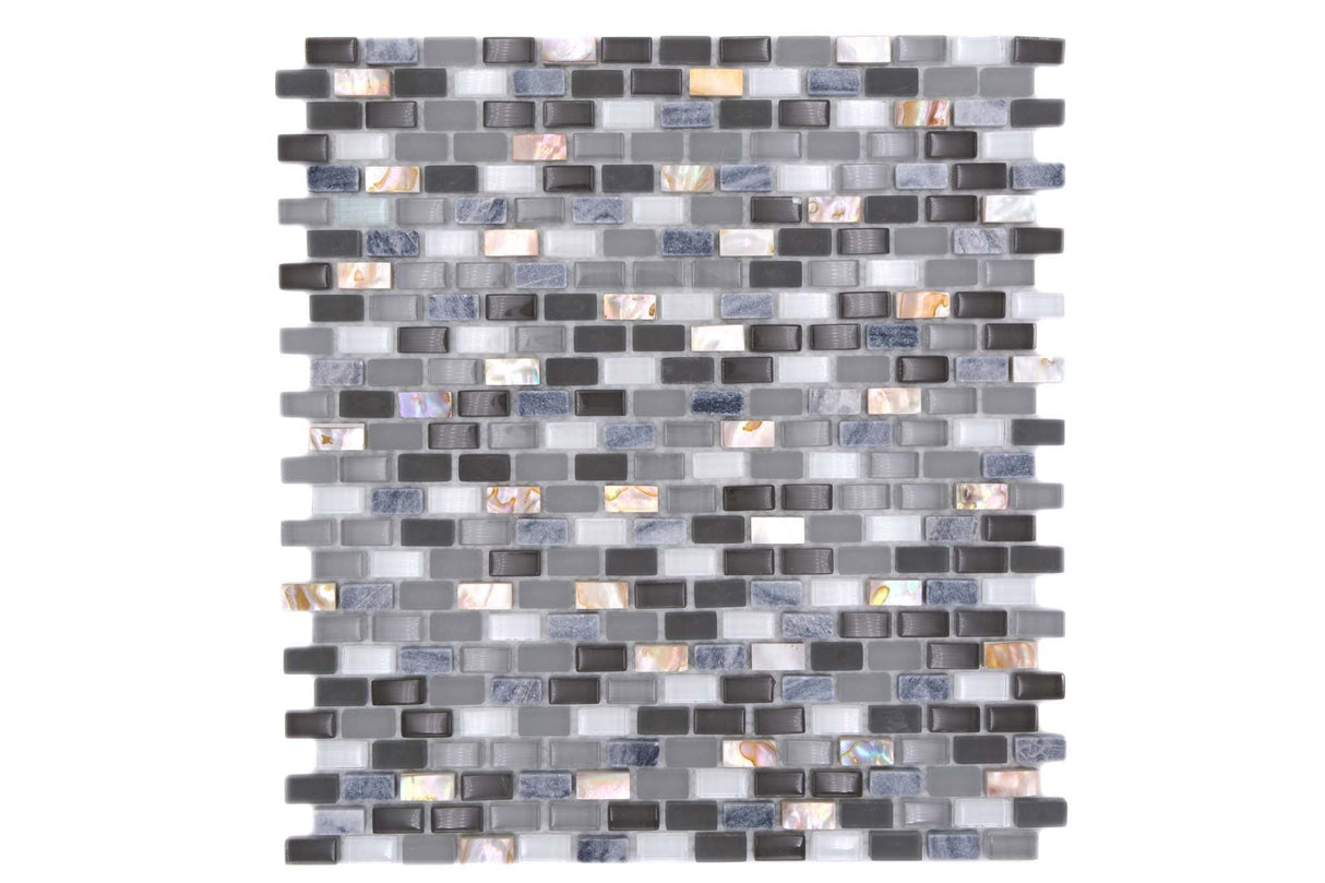 Mosaik Grå Hedemora - 021 | 0,088 m²/ark