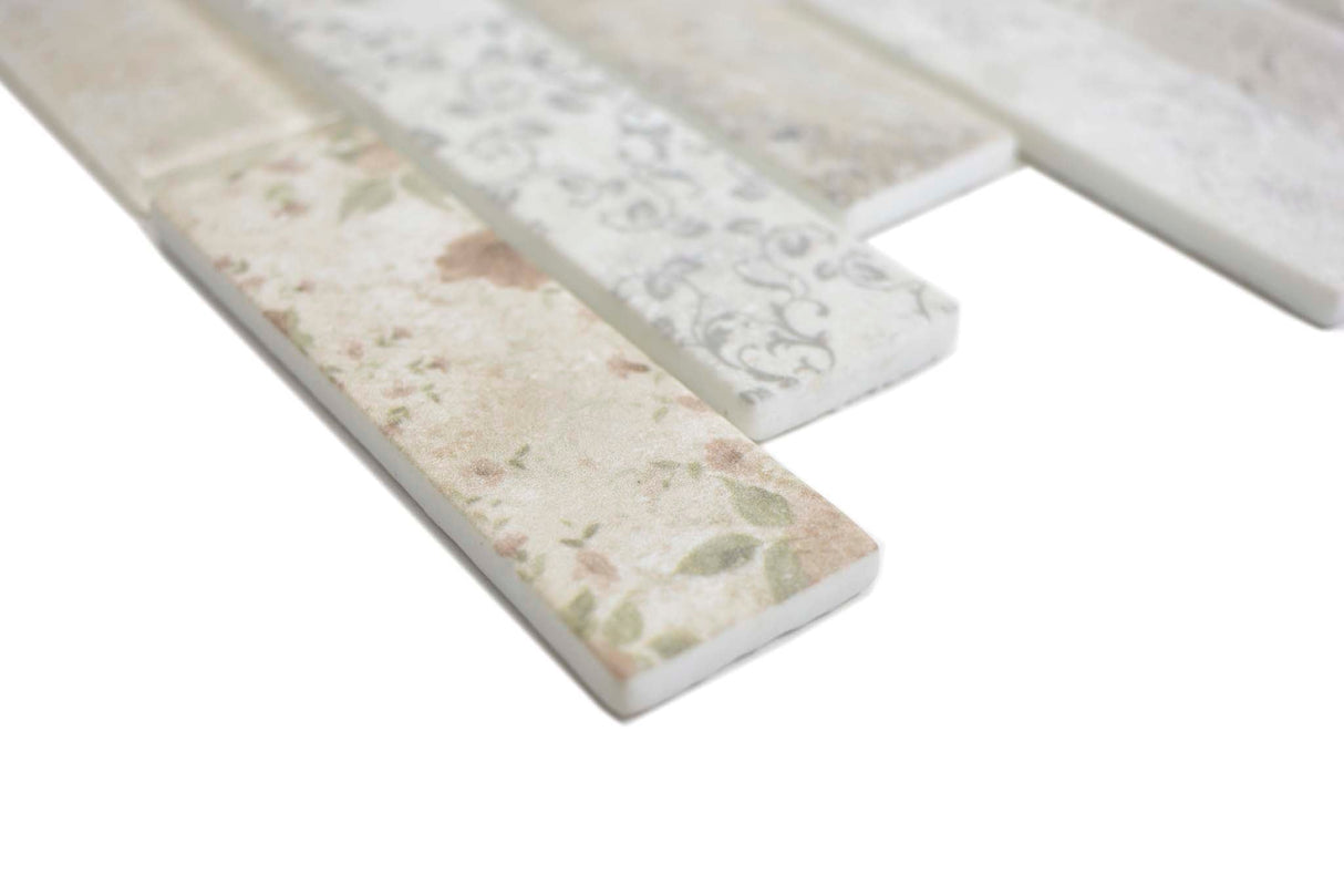 Mosaik Rosa Landskrona - 002 | 0,09 m²/ark