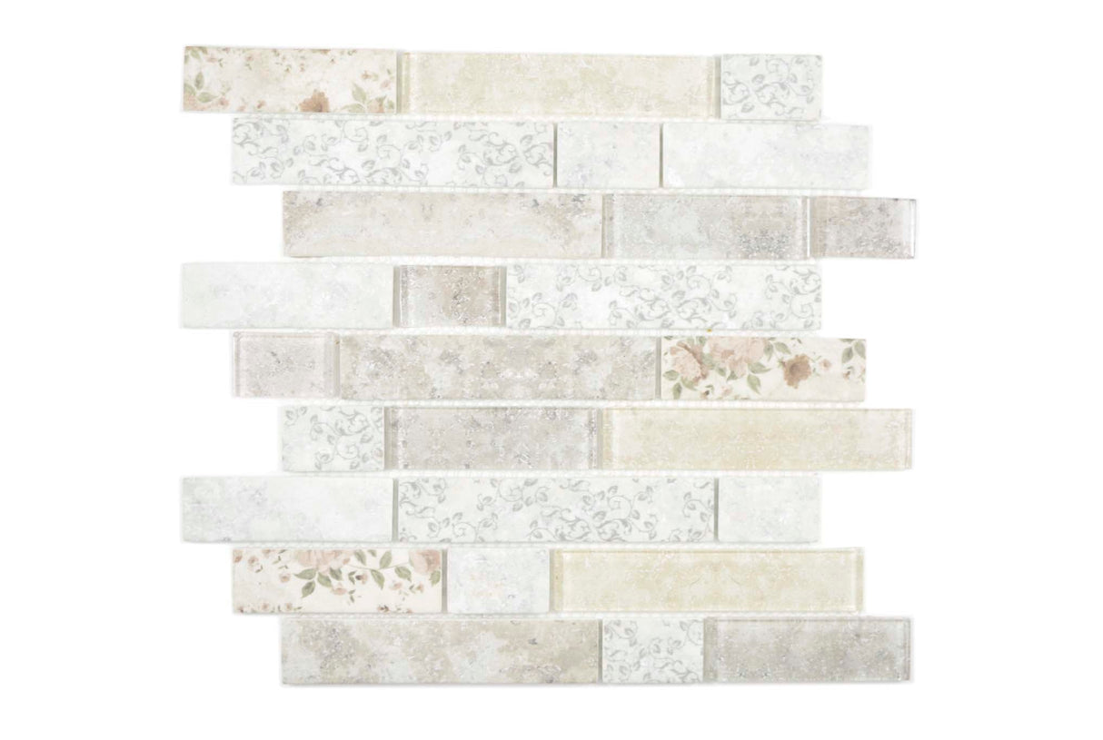 Mosaik Rosa Landskrona - 002 | 0,09 m²/ark