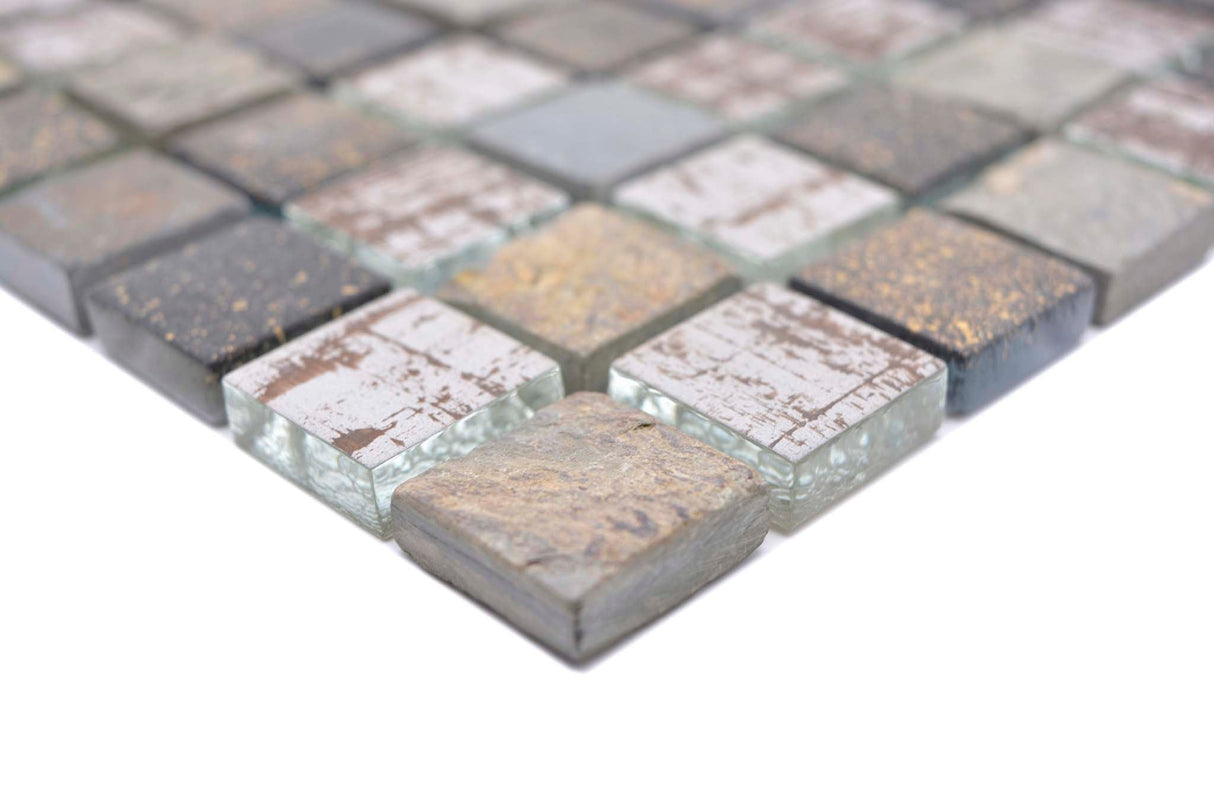 Mosaik Beige Norrköping - 005 | 0,099 m²/ark