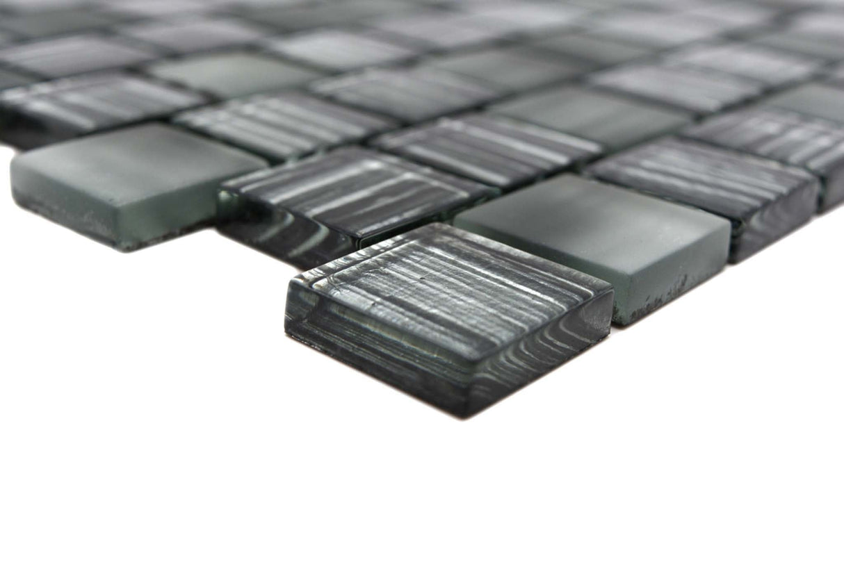 Mosaik Svart Haparanda - 039 | 0,091 m²/ark