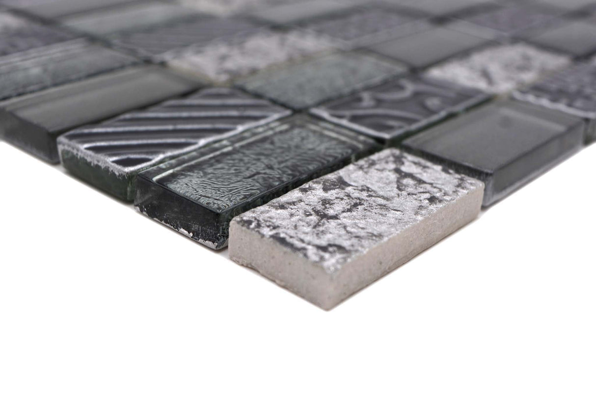 Mosaik Silver Kristinehamn - 006 | 0,09 m²/ark