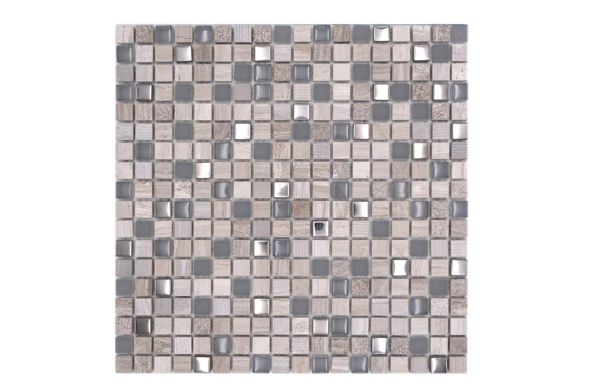 Mosaik Grå Motala - 001 | 0,093 m²/ark